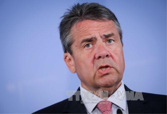 Ngoại trưởng Đức Sigmar Gabriel. Ảnh: AFP/TTXVN